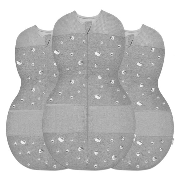 Happiest Baby SNOO Sleep Sack Other - Happiest Baby SNOO Sleep Sacks, Grey (M) and White (S)